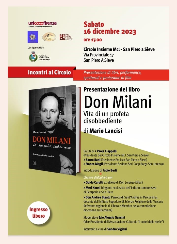 Don Milani. Vita di un profeta disobbediente. A cento anni dalla nascita di  Lancisi Mario - Il Libraio